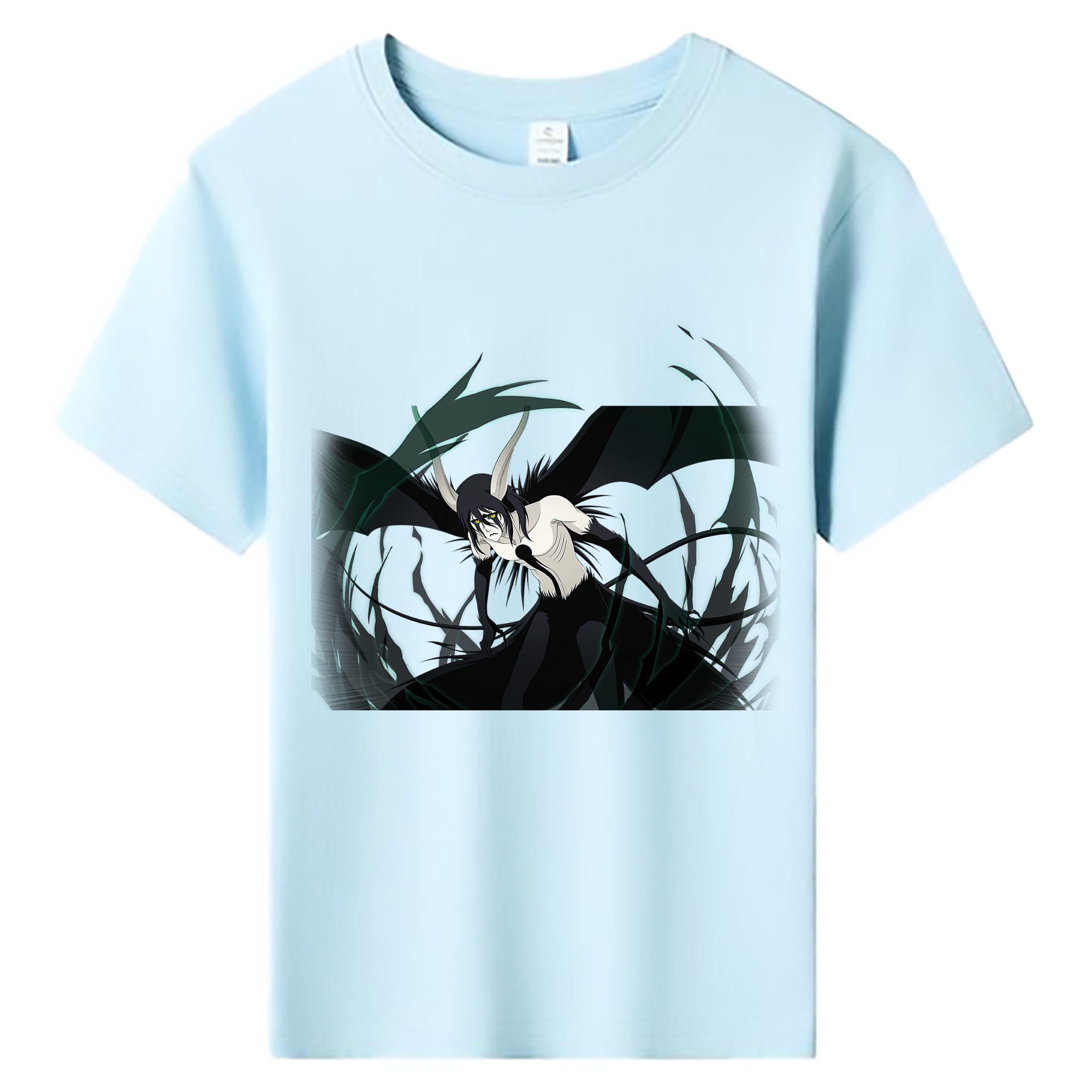 （画像用） ブリーチ ウルキオラ·シファー BLEACH Ulquiorra cifer 綿100％キッズTシャツ（フロントプリント）